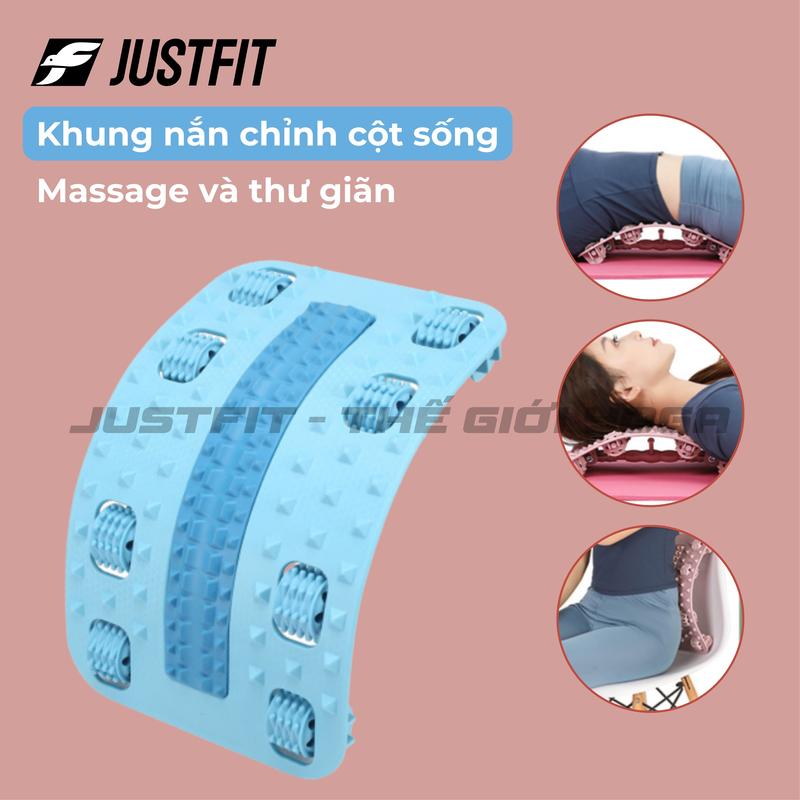 Khung Nắn Chỉnh Cột Sống JUSTFIT Hỗ Trợ Tập Lưng Vai Bàn Chân Massage Thư Giãn Dành Cho Mọi Lứa Tuổi