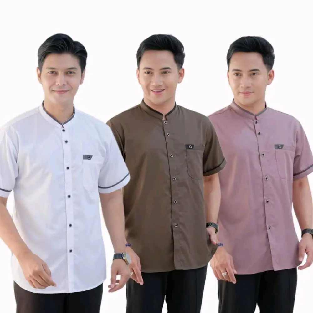 Baju Koko Pria Muslim Bahan Toyobo Kualitas Terbaik untuk Tampilan Elegan dan Nyaman