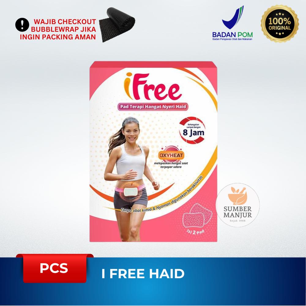 I FREE PAD TERAPI HANGAT PEREDA NYERI HAID ISI 2 PAD IFREE PAD - SATUAN