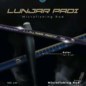 Lunjar Padi Panjang 180 dan 210 Microfishing Rod