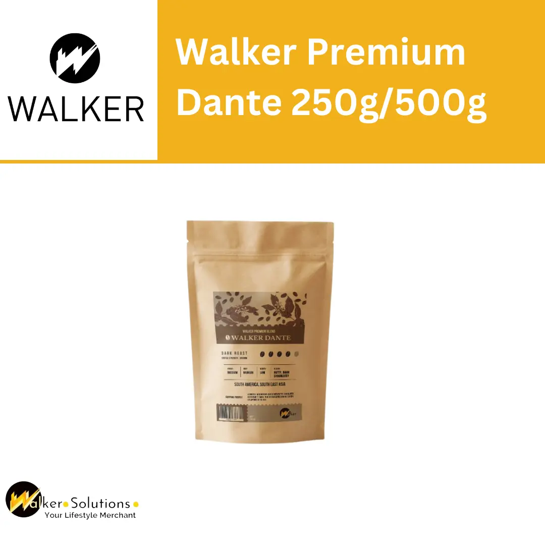 Walker Premium Blend Dante Coffee Beans 500g