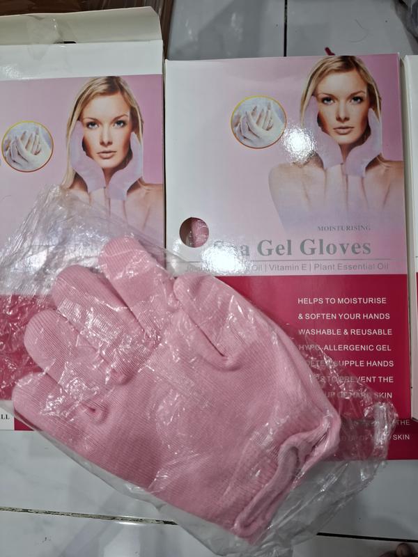 Kaos Kaki Gel Spa Gel Socks Merah Muda / Pink Anti Slip 7