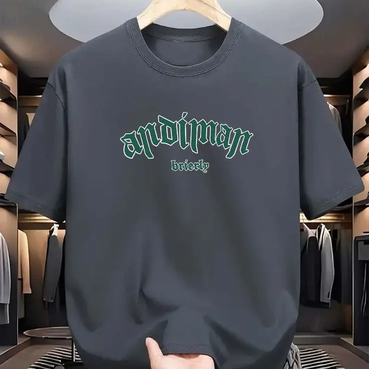 Tshirt Korean Style Lengan Pendek Cowok dan Cewek Bahan Cotton Combed 24s Premium 100% Tebal dan Adem - Design Terkeren Motif THINK OUTSIDE HITAM - unisex 1