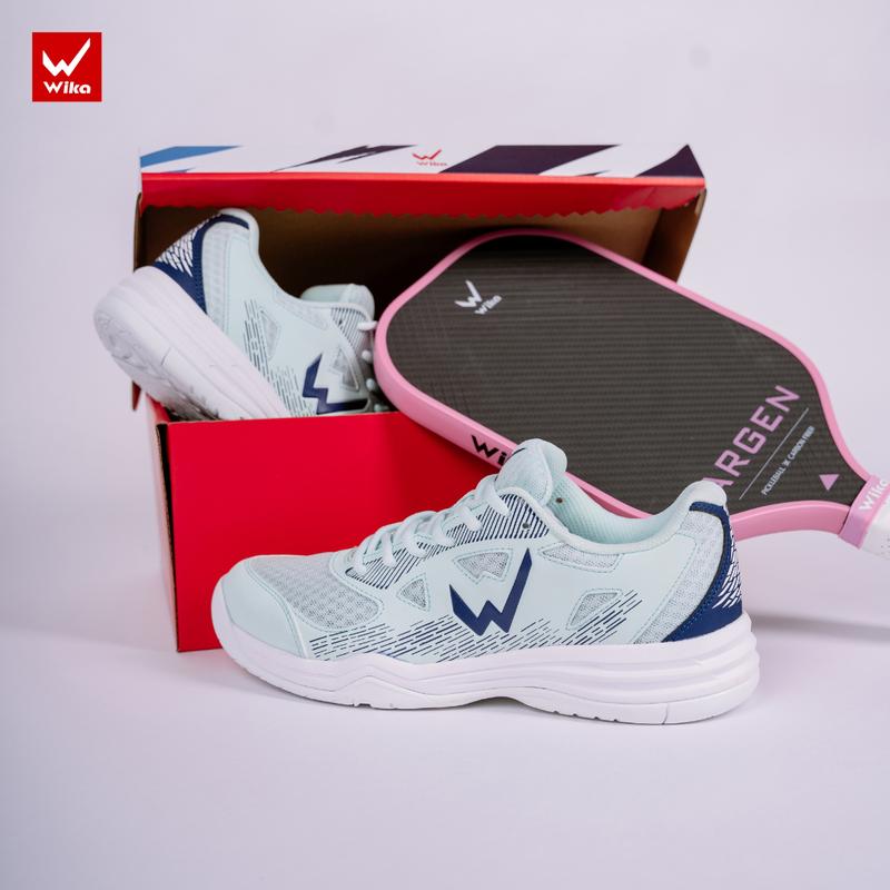 Giày thể thao chuyên chơi pickleball, cầu lông, bóng chuyền Wika Negar Chính Hãng Cao Cấp - Unisex, Công nghệ EVA 3 tầng, Thoáng Khí, Nhẹ Chân