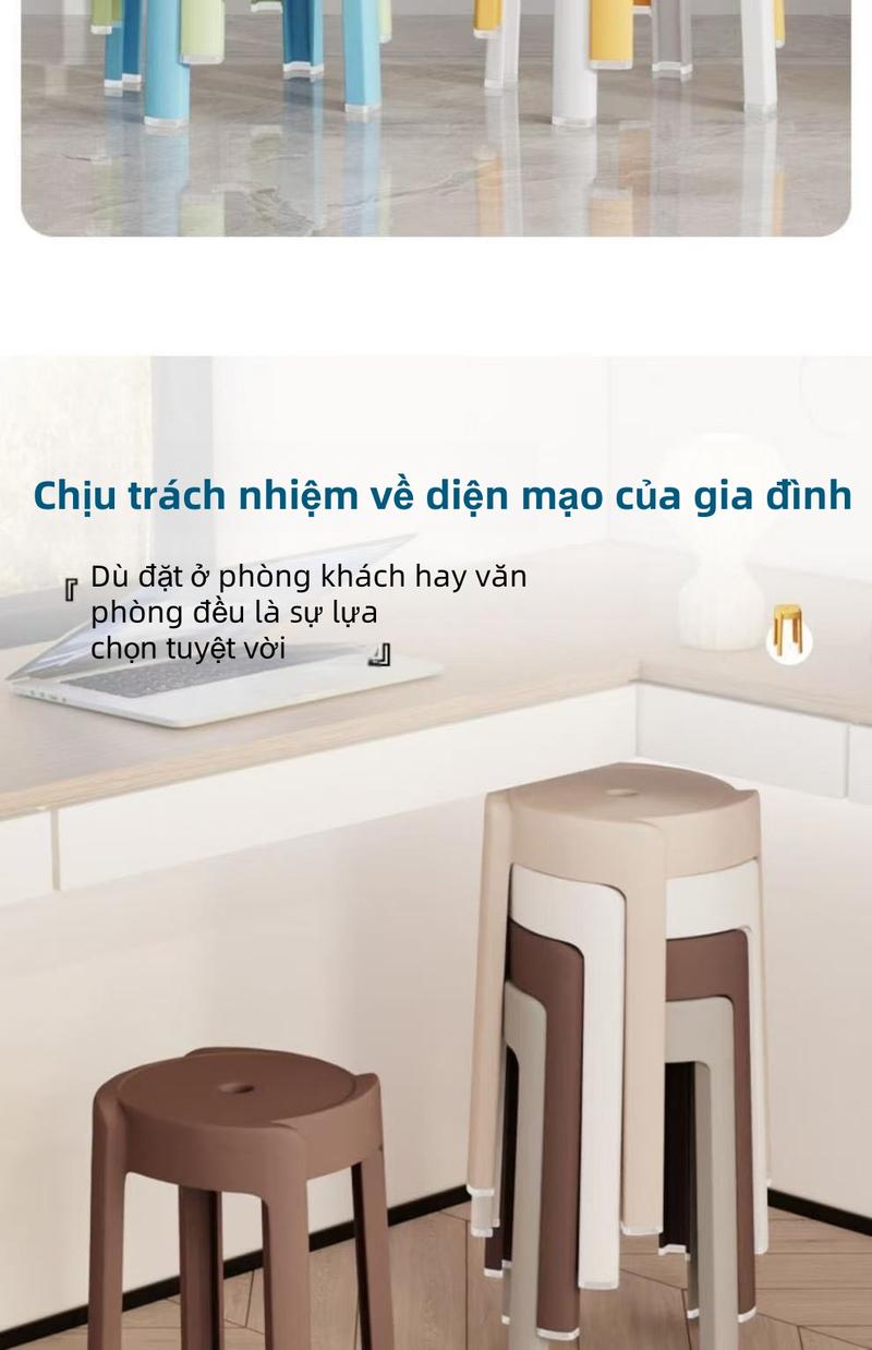 Product Introduction of Ghế Đẩu, Chất Liệu Nhựa Dày, Sử Dụng Trong Gia Đình, Bàn Ăn, Mạnh Mẽ Và Bền, Ghế Đẩu Nấu Ăn, Thiết Kế Đơn Giản, Ghế Đẩu Cao, Phong Cách Bắc Âu, Thích Hợp Cho Phòng Khách, Với Thiết Kế Cối Xay Gió, Kích Thước Nhỏ 17