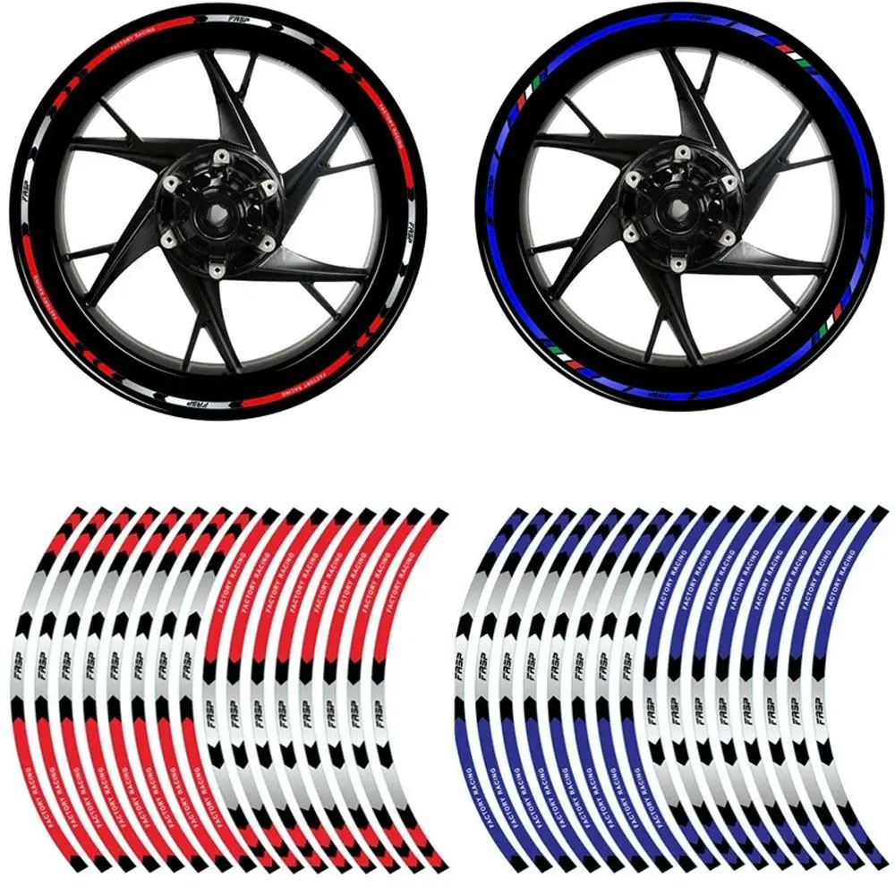 Universal For Honda Bicycle Decals Auto Decals Rim Stripe Tape Motorcycle Wheel Stickers Reflective Rim Tape Motorbike Rim Tape Car Wheel Stickers