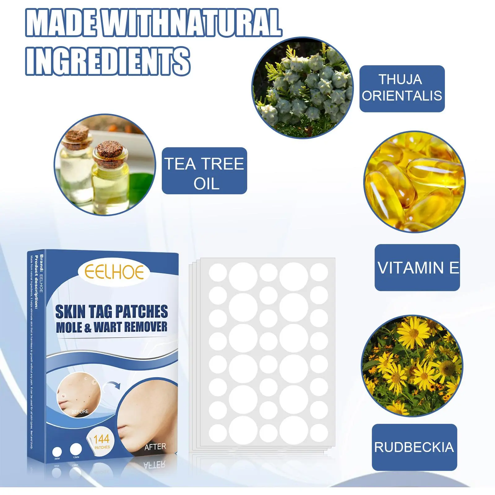 warts removal patches for skin care