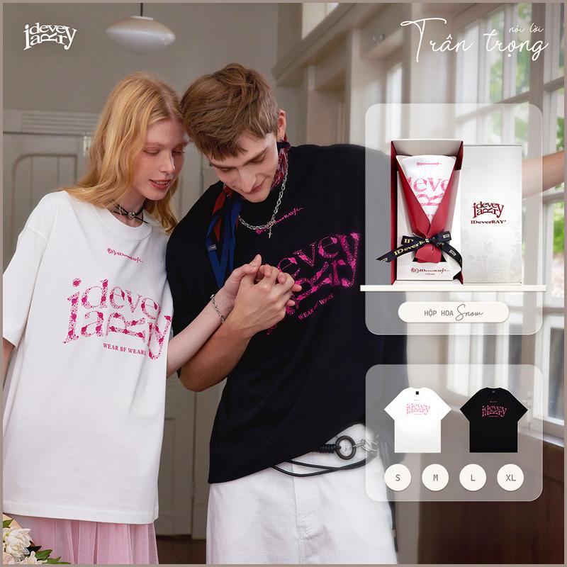 Áo thun cotton IDeverRAY unisex nam nữ cao cấp thời trang chính hãng - Hộp quà…