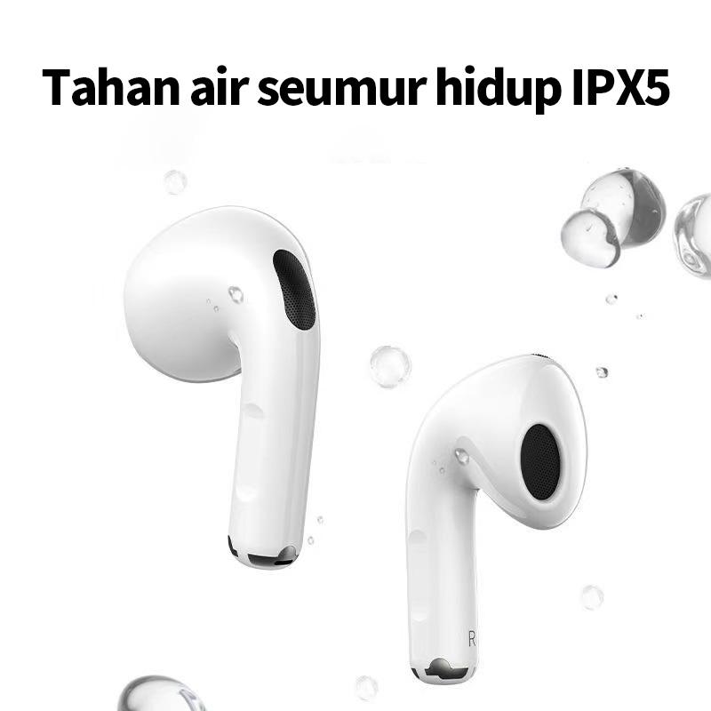 Lenovo thinkplus New Air Pro Earphone Bluetooth Nirkabel Sejati Headphone Suara HiFi Latensi Rendah Pengurangan Kebisingan Earbud untuk iPhone Android