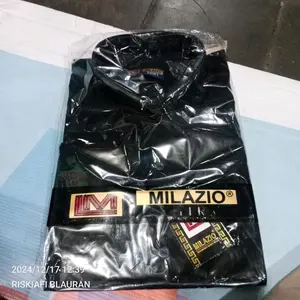 KHUSUS SIZE JUMBO XXL , XXXL , XXXXL ,XXXXXL .  KEMEJA MILAZIO LENGAN PANJANG POLOS