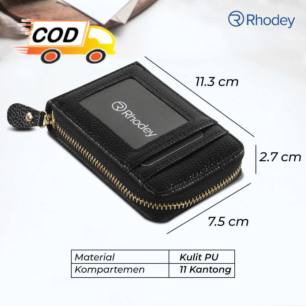 Dompet Kulit Pria Travel 11 Slot untuk Kartu Kredit ATM KTP Uang Warna Hitam Dompet Kulit Pria Travel 11 Slot untuk Kartu Kredit ATM KTP Uang Warna Hitam