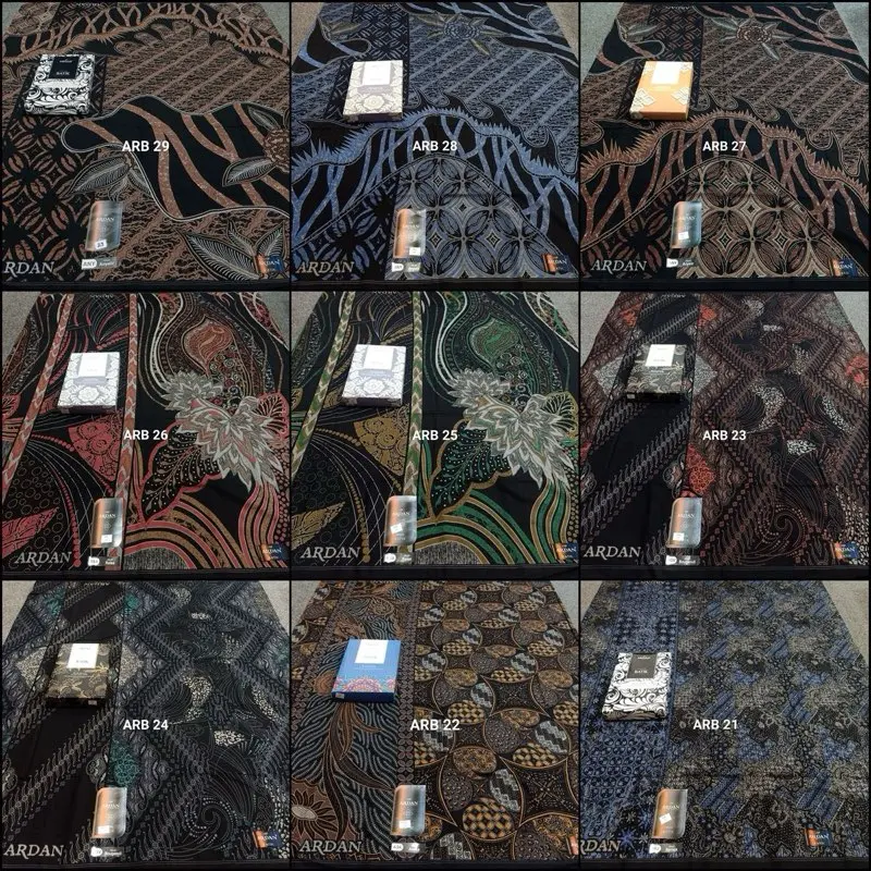 SARUNG ARDAN MOTIF BATIK GOLD DAN GREAT B