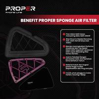 Gambar PROPER RACING LINE SPONGE AIR FILTER GENIO BEAT DELUX SCOOPY NEW 2021 BEAT STREET dari Proper Racing Line Kota Administrasi Jakarta Utara 5 Tokopedia