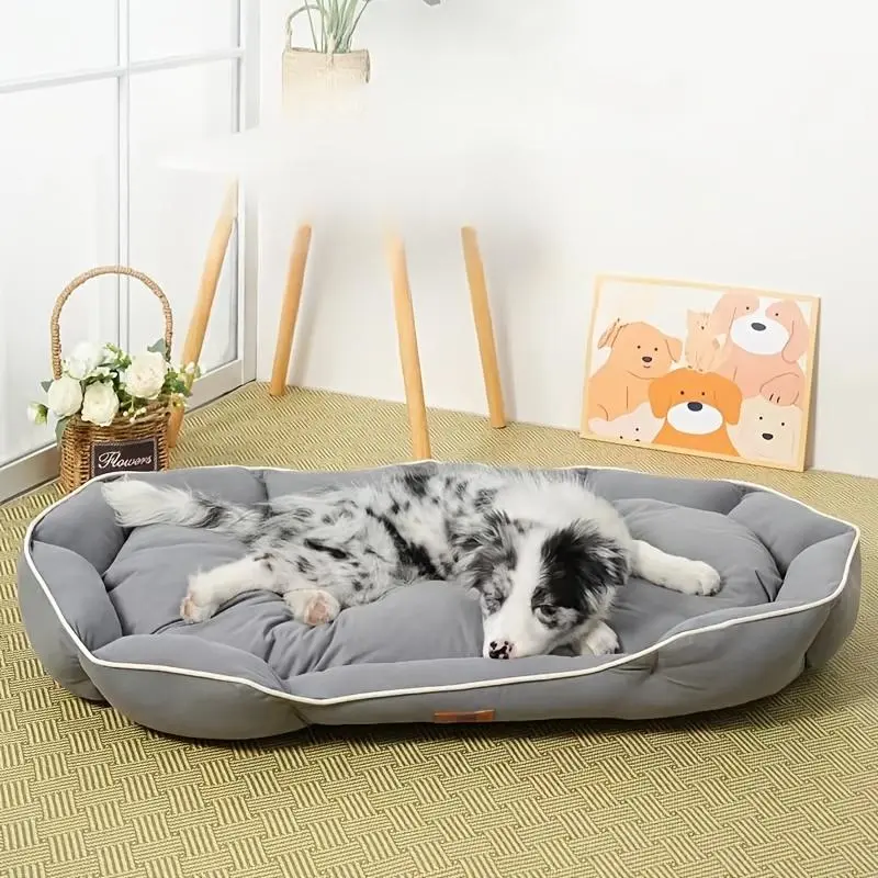 Extra Large Dog Bed, Non-slip & Durable Pet Bed, Thick & Comfortable Pet Mat, Pet Supplies for Small, Medium & Large Dogs