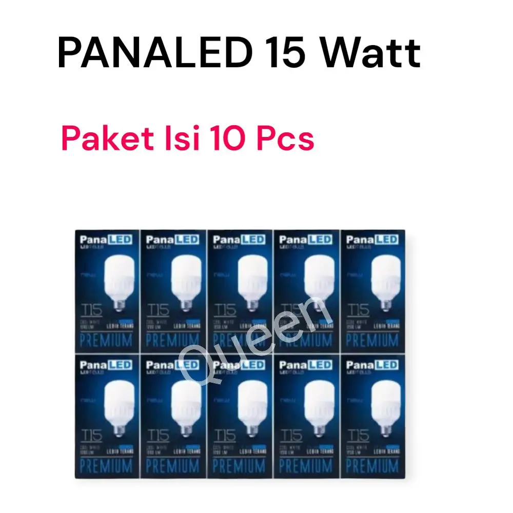 PANALED 15 watt / Pack Isi 10 Pcs