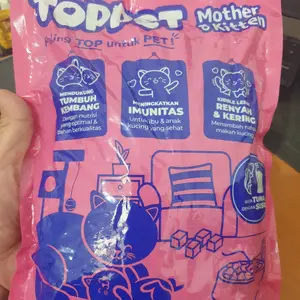 TOPPET Cat Food REPACK 800gr - Makanan Kucing Kering TOP PET 800gr