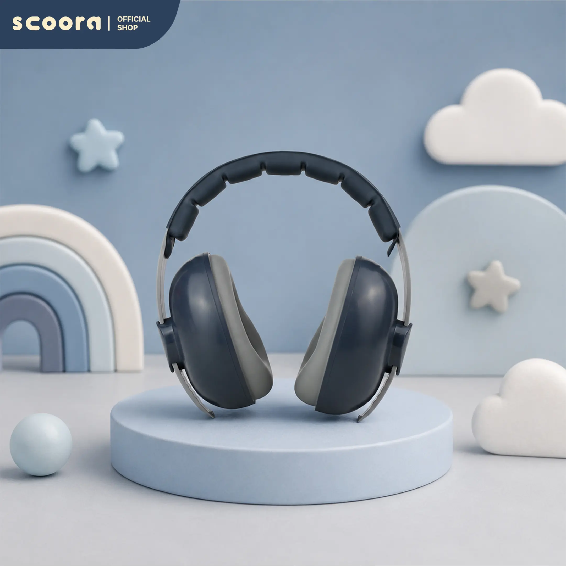 SCOORA Cronos Baby Earmuff - Midnight