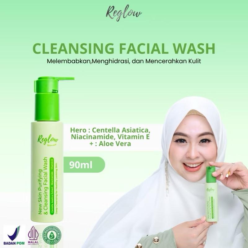 Reglow Perfect Glowing Lengkap Reglow Facial Wash Day Cream Night Cream Serum Toner Reglow By Dr Shindy Original 6