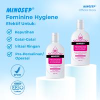 Gambar FEMININE HYGIENE Sabun Antiseptik Kewanitaan Keputihan 100ml 1 botol + MINOSEP Obat Kumur Antiseptic Daily 60ml 1 Botol Promo Awal Tahun dari Minosep Shop Kota Depok 3 Tokopedia