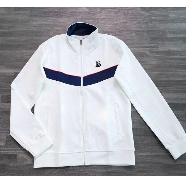  Áo Khoác Nam Nữ Thể Thao Màu Trắng White Ni FLY TOM Jacket Sport Áo Chống Nắng Vải Thun Lạnh Poly 2 Da Cao Cấp Mềm Mịn Không Xù Lông chạy bộ menwear Đồng Trang Phục Tập Gym Menswear 