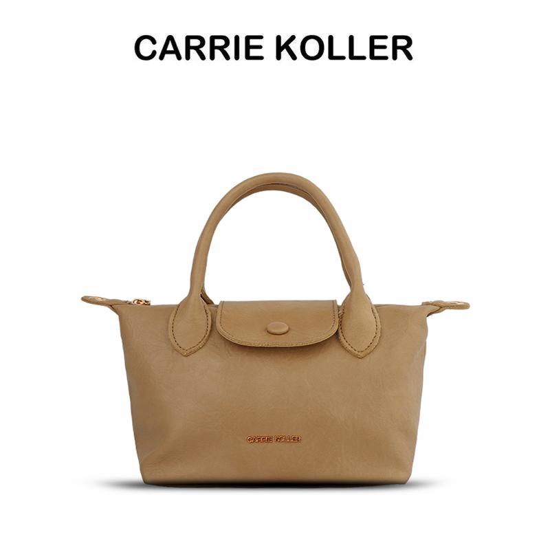 【CARRIEKOLLER】 Tas Selempang Retro Wanita Tas Bahu PU Women's Shoulder Bag