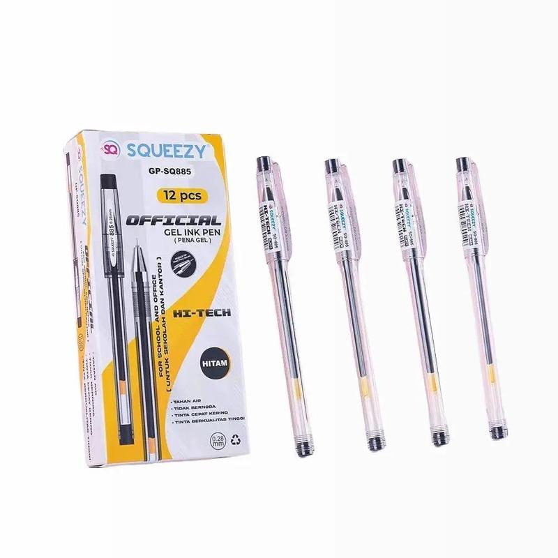 (12pc) pen HI TECH 0.28MM/PEN GEL HITECH HI-TECH - Shop | Tokopedia