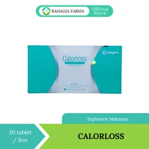 CALORLOSS Suplemen makan 1 BOX isi 30 Kaplet