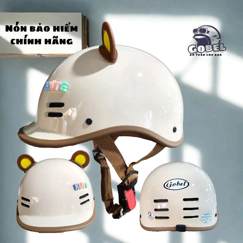 Nón Bảo Hiểm Đạt Chuẩn-CÁ HEO NGƯỜI LỚN freesize 58m- Tặng Tai+Charm chữ tự dán