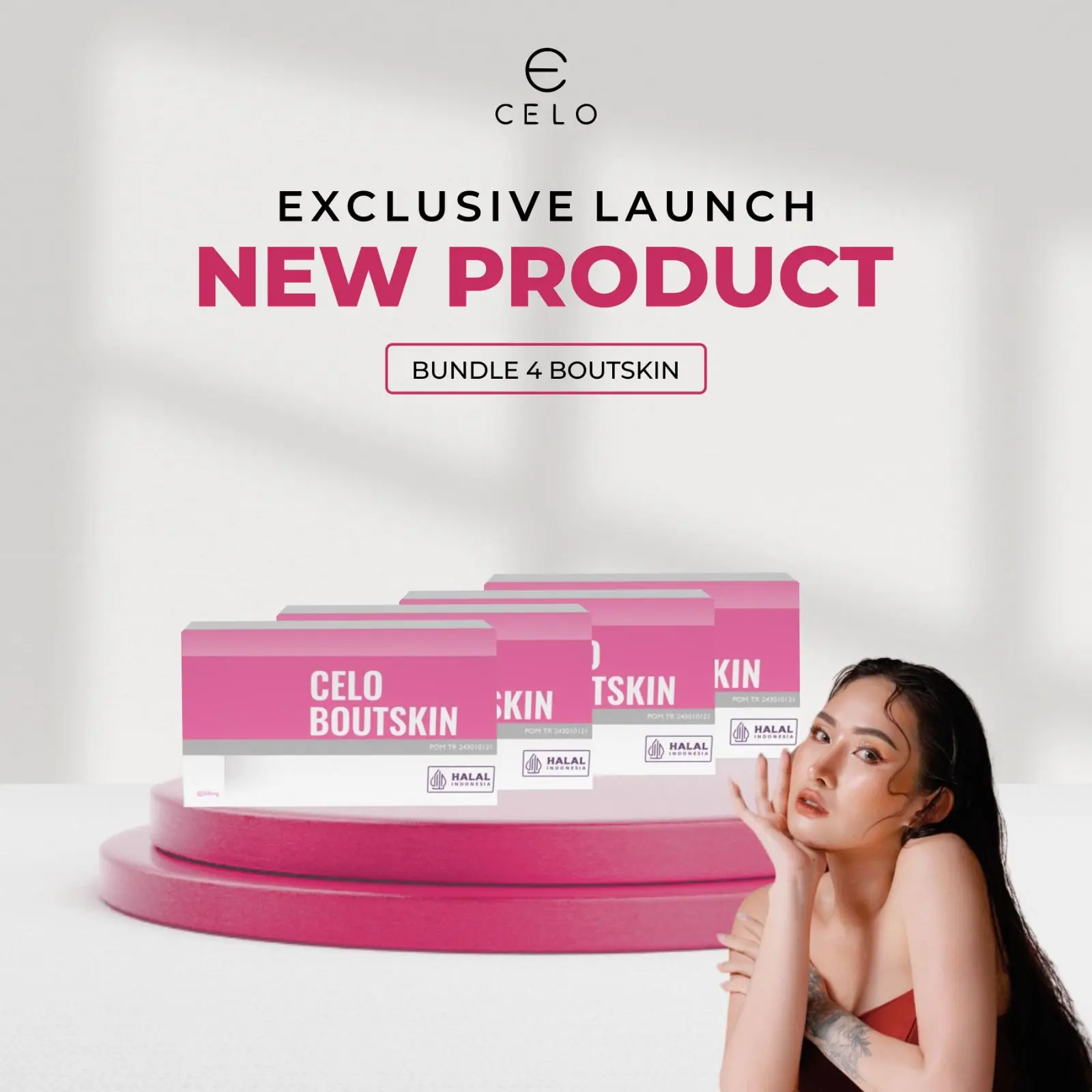 [SPECIAL EVENT] CELO BUNDLE (4) BOUTSKIN BPOM DAN HALAL