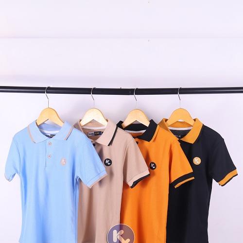youthside - Kaos Kerah Anak Laki-Laki Usia 2-8 Tahun Poloshirt Baju Berkerah 1