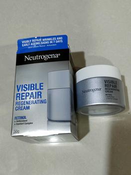 Product Review of NEUTROGENA Visible Repair Regenerating Cream 50g -  Facial Moisturizer - Skincare Retinol Anti Aging from R**e 0