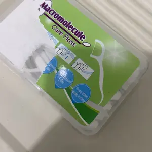 DENTAL CARE FLOSS STICK ISI 50PCS / BENANG BUSUR TUSUK GIGI SINOFUN CARE / PEMBERSIH GIGI TUSUK GIGI