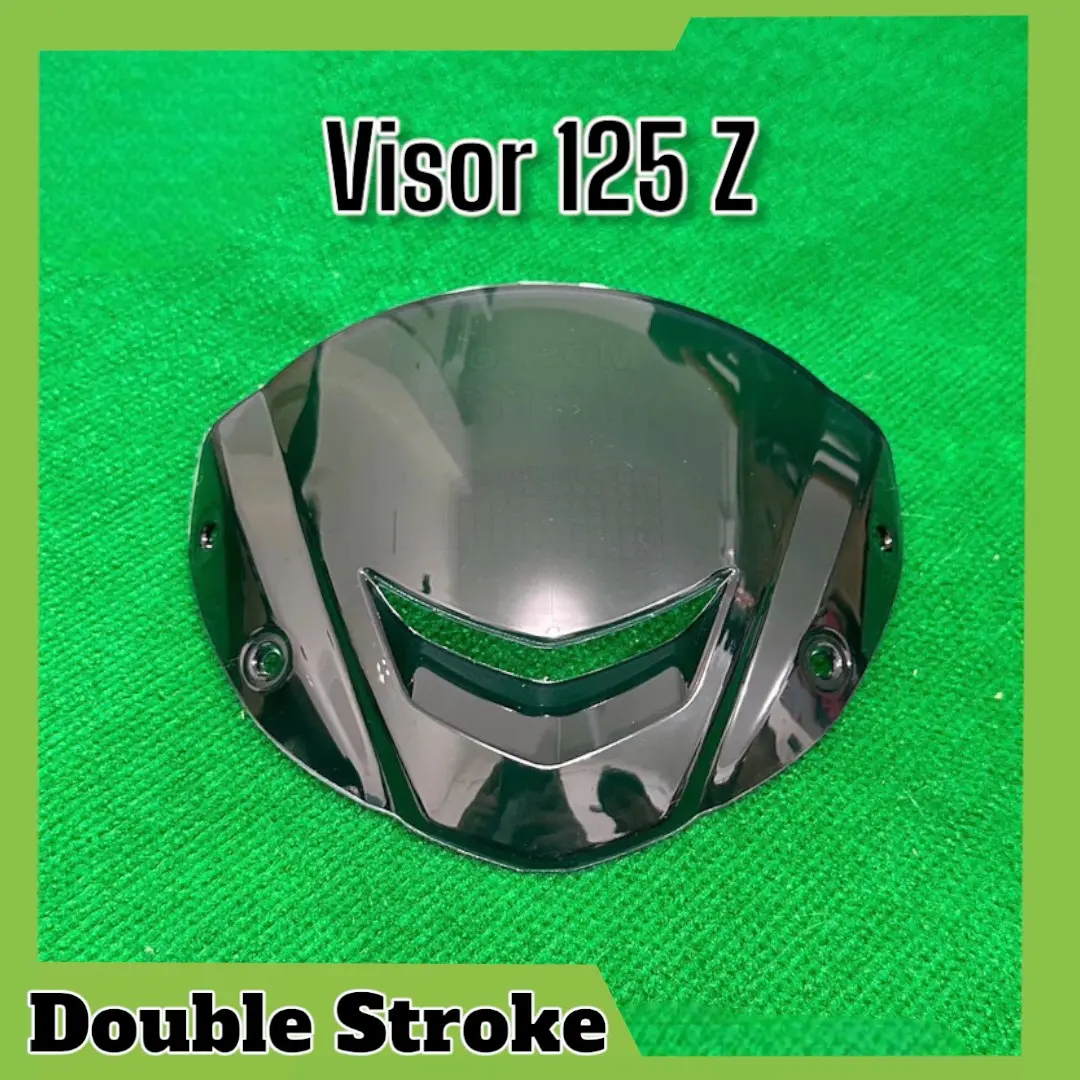 VISOR YAMAHA 125Z WINDSHIELD COCOK SEMUA MOTOR BEBEK METEK MERK MOSCOW ORIGINAL TEBAL