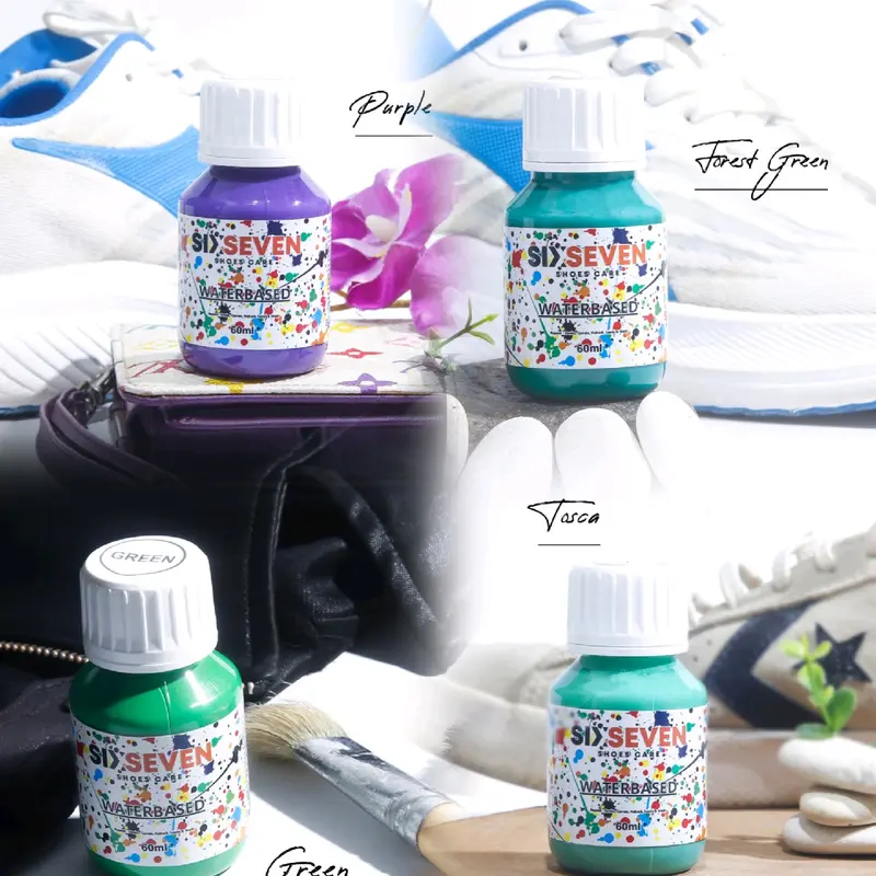 Cat Sepatu Waterbased, Canvas, Denim, Mesh, Suede, Nubuck, Tas, Topi 4