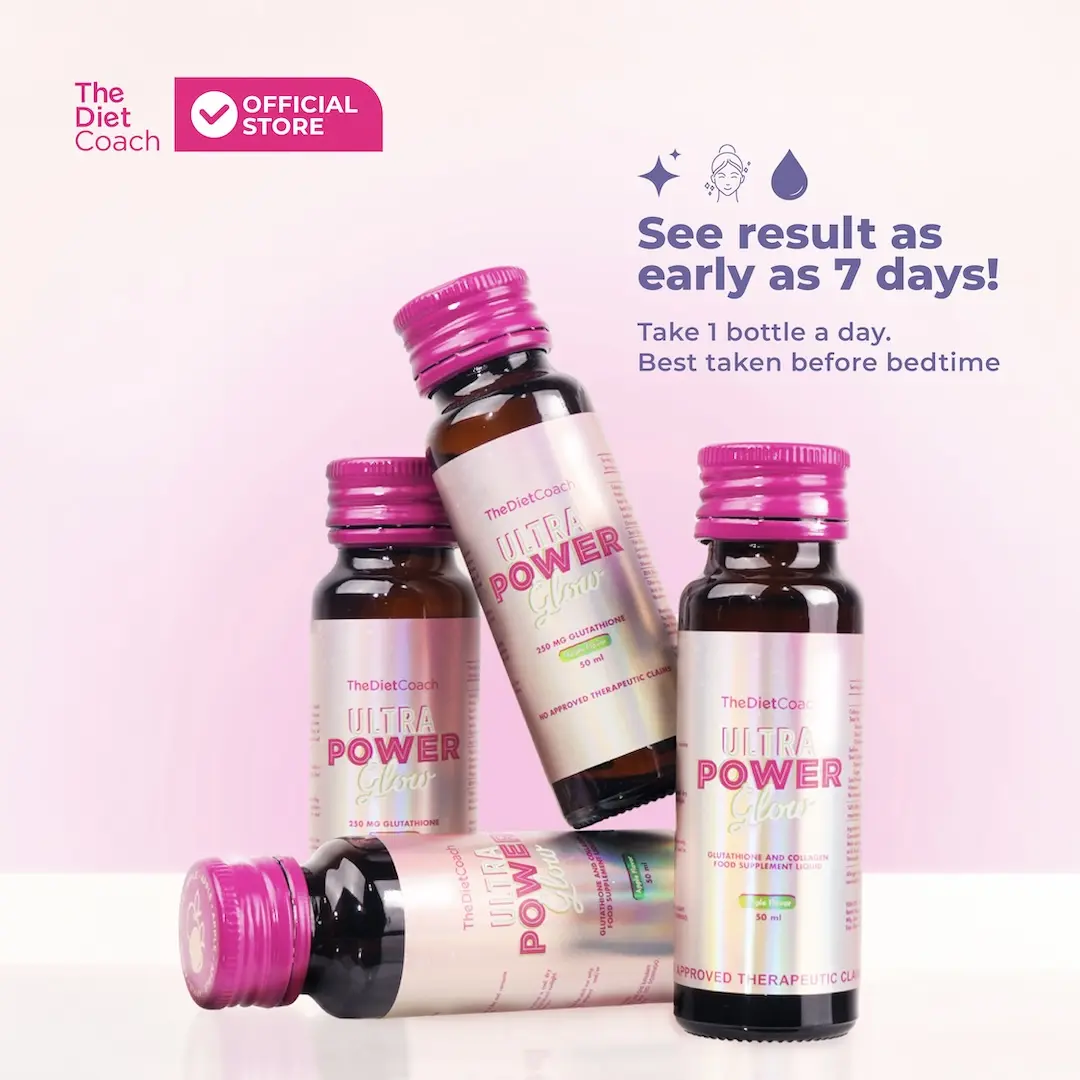 best collagen and glutathione drink The Diet Coach Ultra Power Glow by 4 [Glutathione + 5,000mg Collagen Drink]