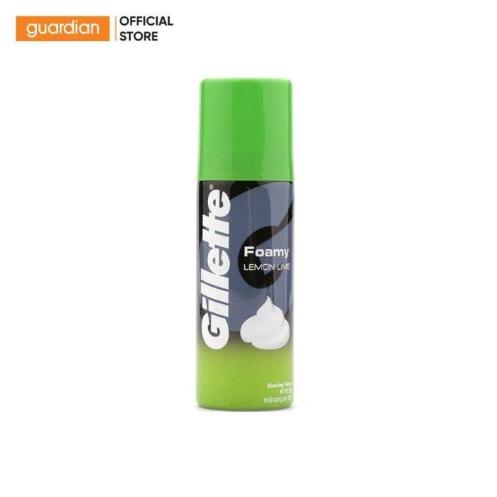 Bọt cạo râu Gillette Foamy Hương Chanh - 50G