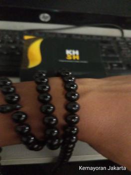 Product Review of Tasbih Kokka Kaukah Asli | Tasbih Kaukah 99 butir kualitas premium | Free gelang dan minyak wangi Muslim from A**p 0