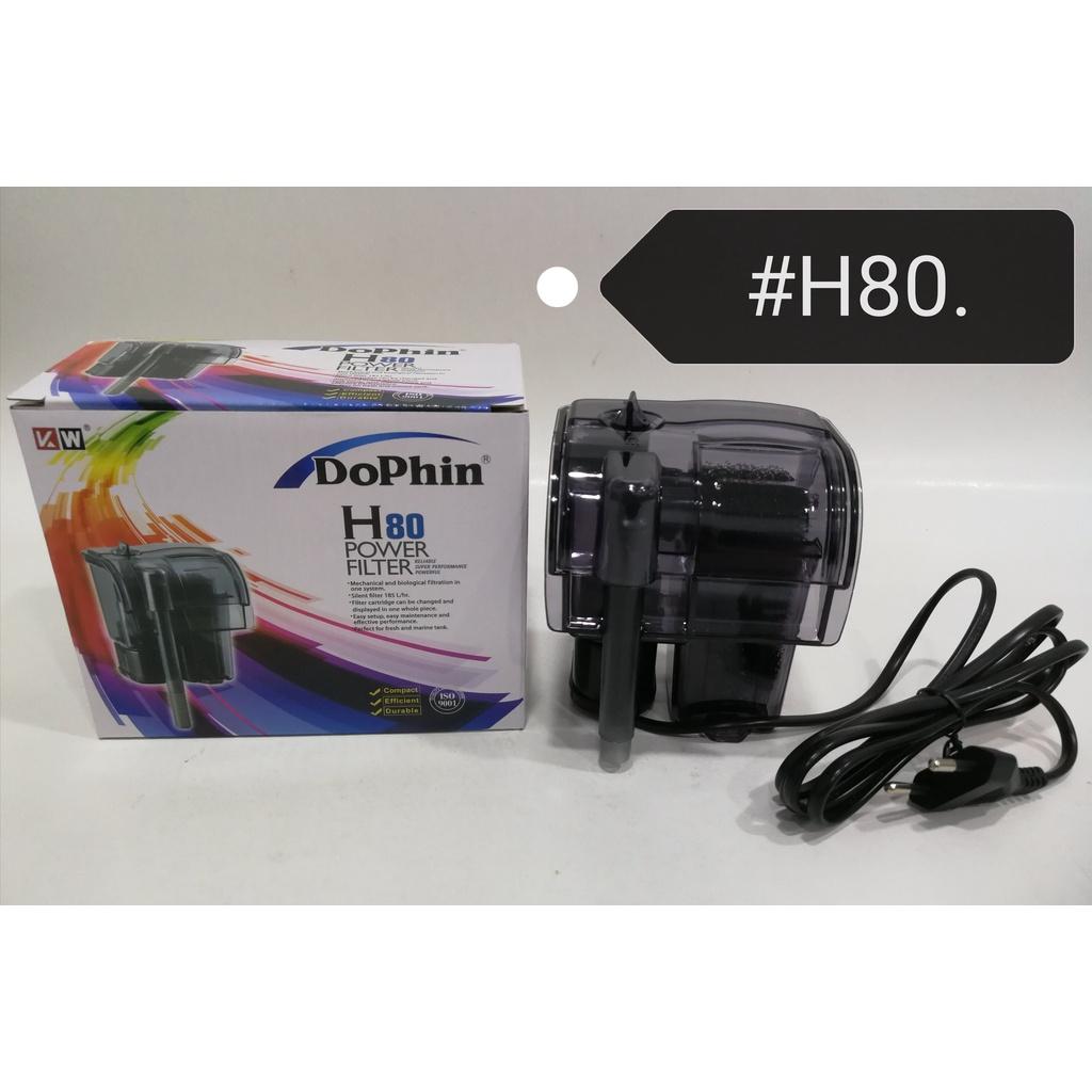 Dophin H80 Power Filter Aquarium Fish Pump Pam Air Ikan Akuarium