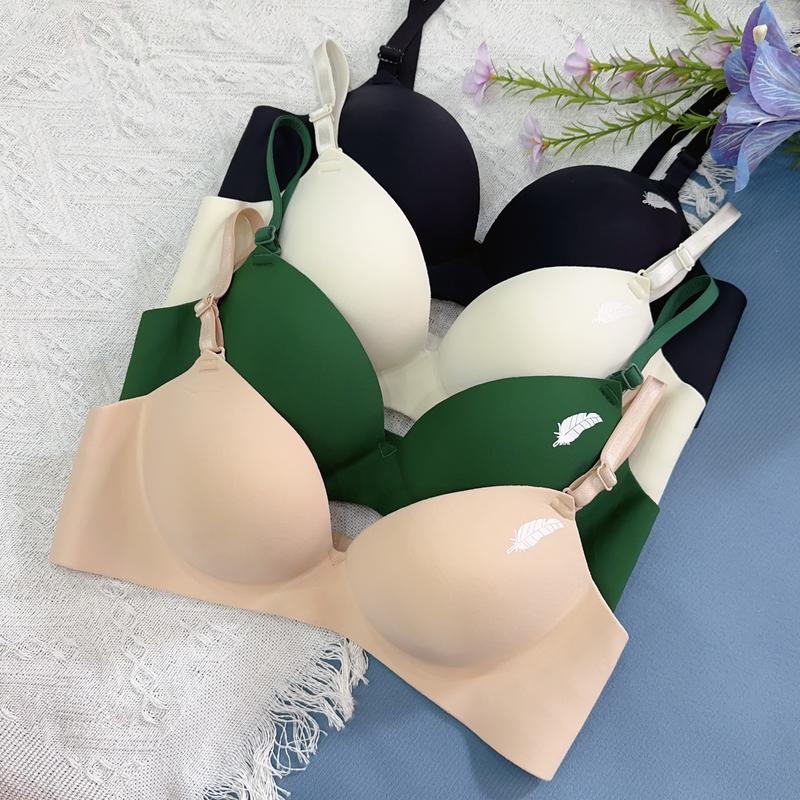 Combo 3 Áo Nâng Ngực Nữ Không Gọng 2025 Ly Dày 2.5CM Chống Xệ Cổ Sâu V Tạo Khe Ngực Thoáng Khí Chống Trượt Hỗ Trợ Nâng Vòng 1 Phù Hợp Với Vòng 1 Lép