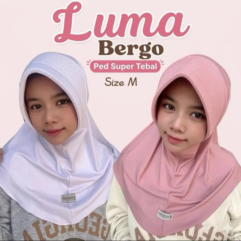 Lippink Bergo sport sekolah ped super tebal size M Bahan Spandek jersey premium