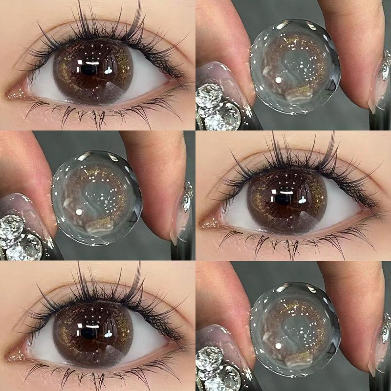Product Introduction of Thai Milk Tea Green Surprise authentic Eyelashes Big Eye It looks nice. 1