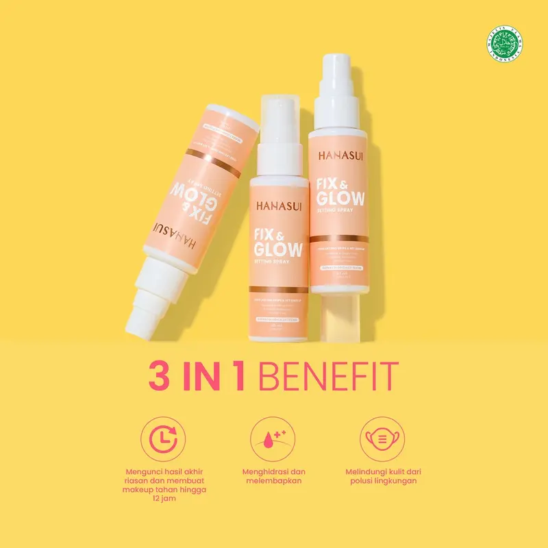 Hanasui Fix & Glow Setting Spray 2