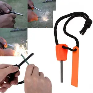 Pemantik Api Ferucerium rod Outdoor Survival Magnesium Flint Stone Fire Starter - PRO