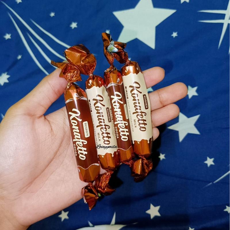 Konafetto Wafer Coklat 1 Kg Original - Oleh Oleh Umroh