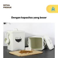 Gambar ONLY PETS Pet Food Container Tempat Penyimpanan Makanan Kucing Anjing - Stretching Cat dari Only Pets Kota Administrasi Jakarta Pusat 5 Tokopedia
