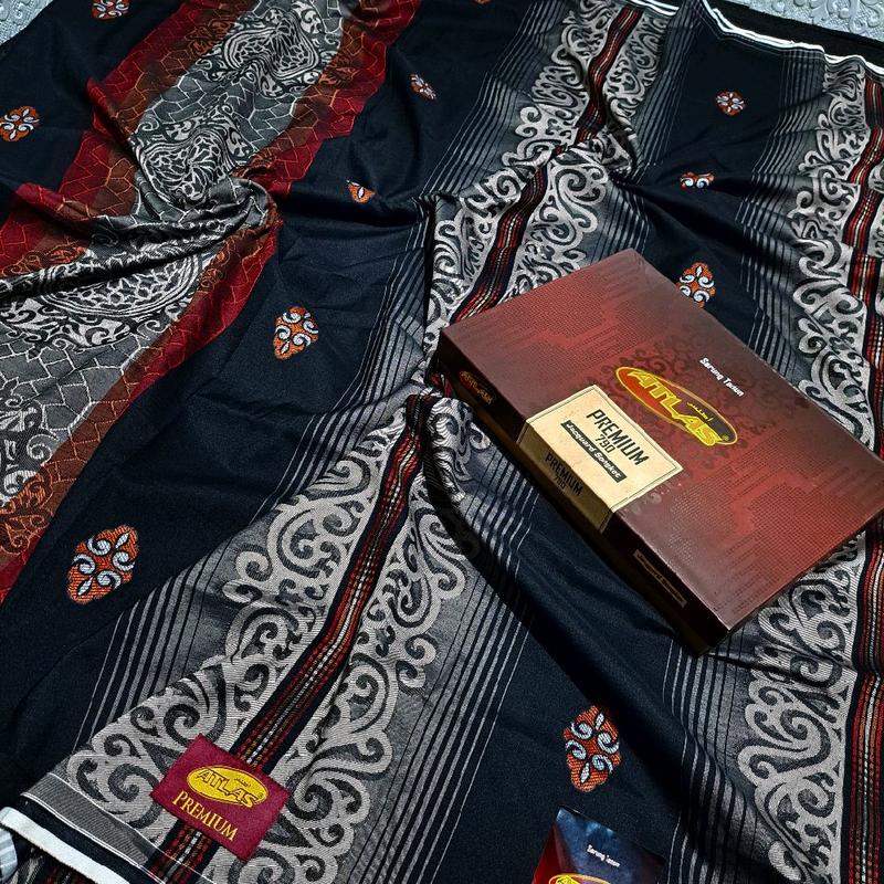 promo sarung atlas premium jaguard songket 790 motif ful timbul songket 3