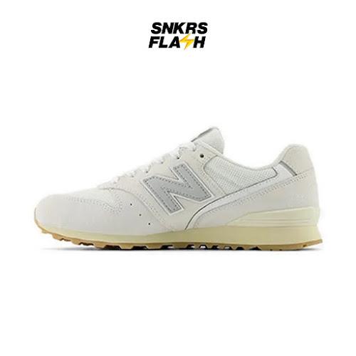 Sepatu Sneakers Wanita NEW BALANCE 996 WHITE GREY WL996SH2