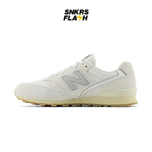 Sepatu Sneakers Wanita NEW BALANCE 996 WHITE GREY WL996SH2