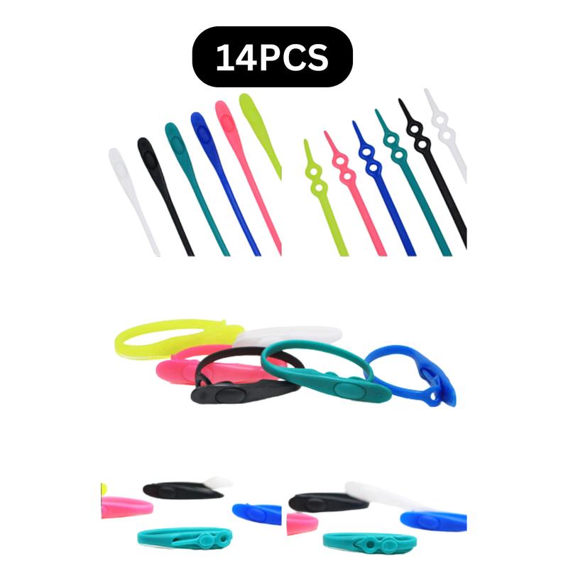 Product Introduction of NEXTTHING.ID - HILACES BASIC Lazy Shoelace tali sepatu silikon tali sepatu karet 2