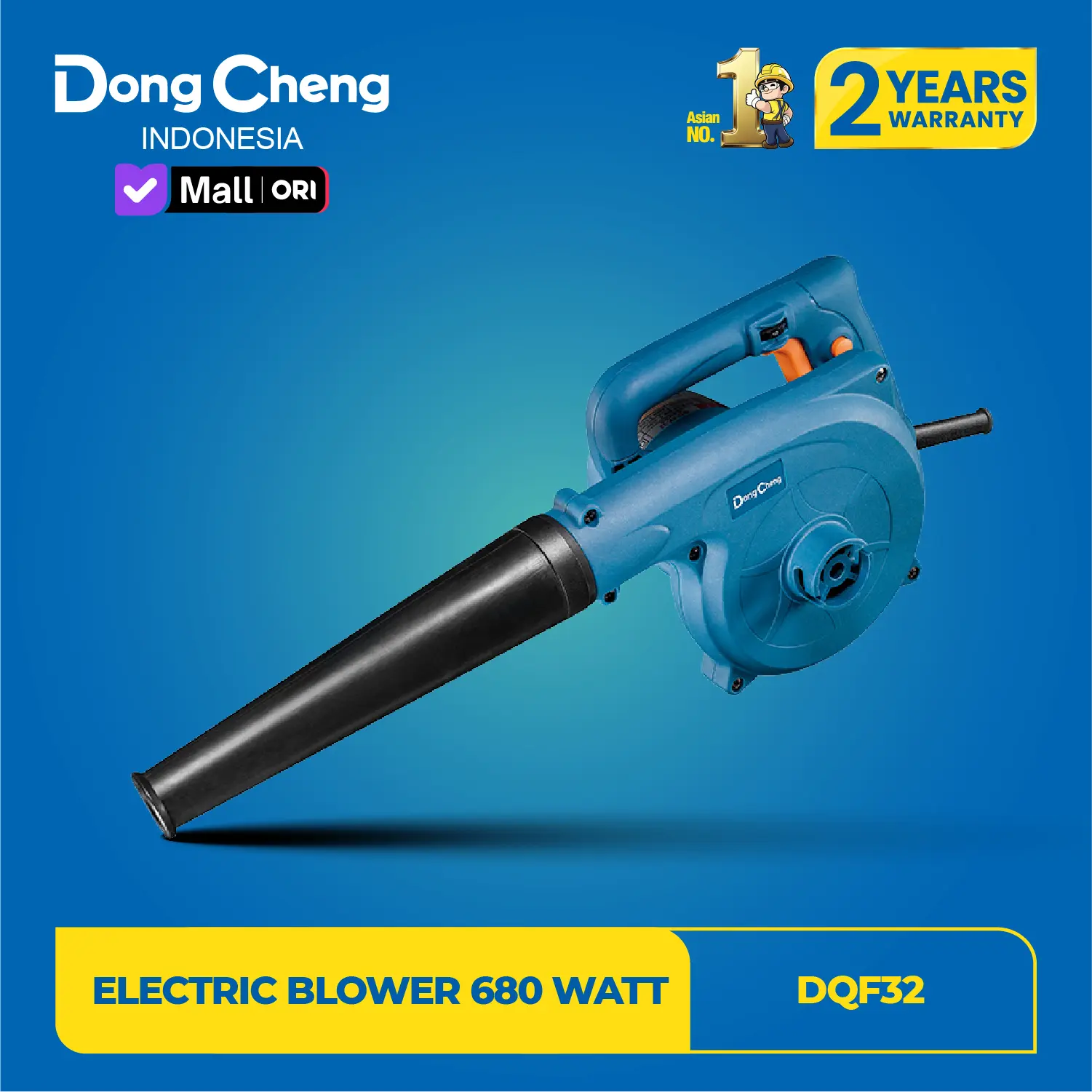 DONGCHENG Electric Blower / Mesin Peniup Angin 680Watt DQF32